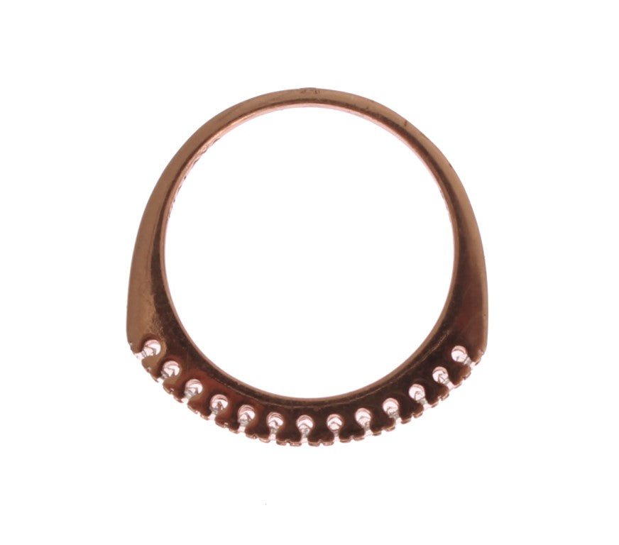 Nialaya Red Gold 925 Silver Ring - Fizigo